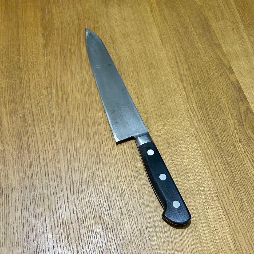 京都 有次 牛刀 上製 21cm 鋼 包丁
