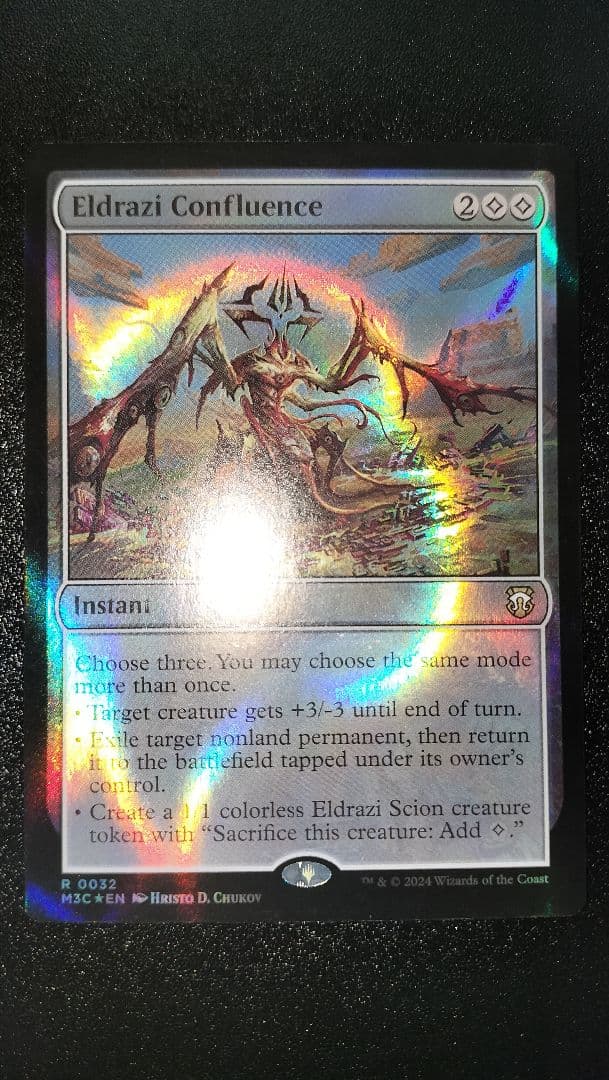 MTG エルドラージの合流点 英語版 foil M3C版 １枚