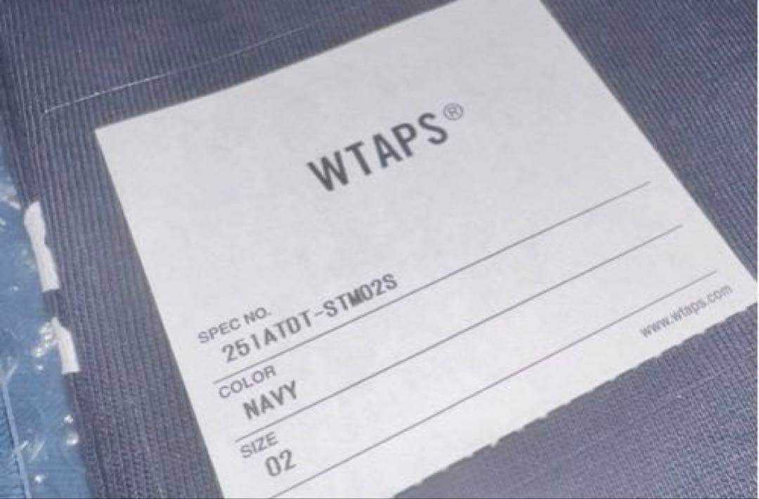 WTAPS LLW / SS / COTTON / NAVY 2（M）