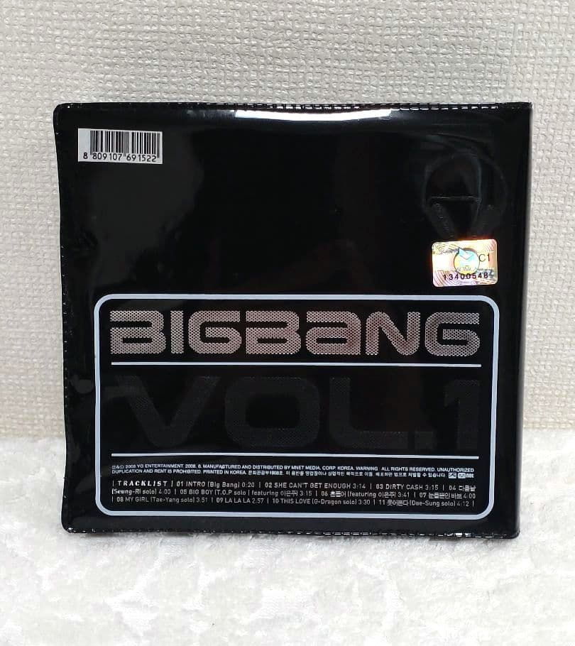【希少】BIGBANG VOL.1 SINCE 2007/CDアルバム