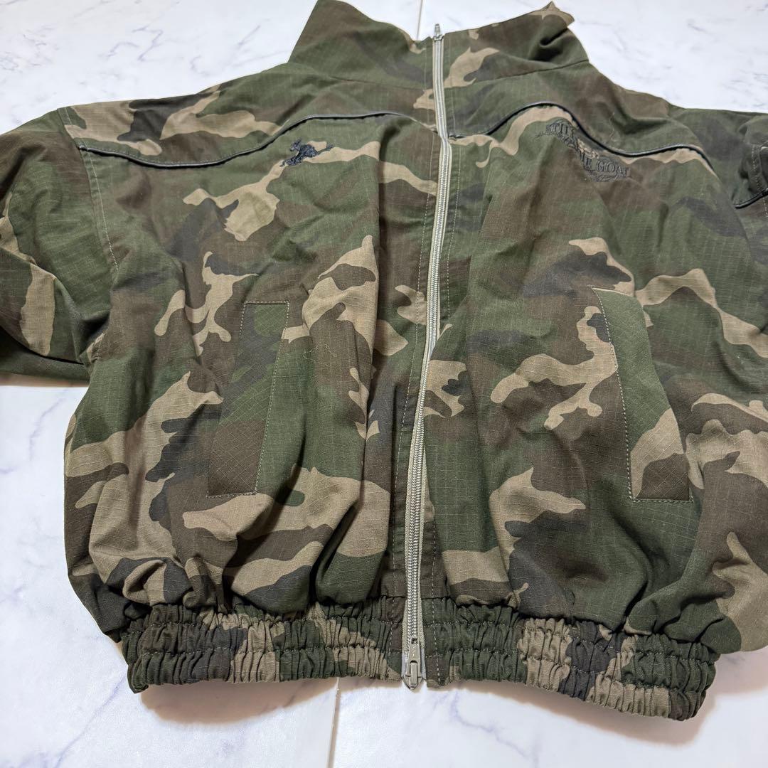 【AMNJX】GOAT SAVE TRACK JACKET 迷彩ジャケット