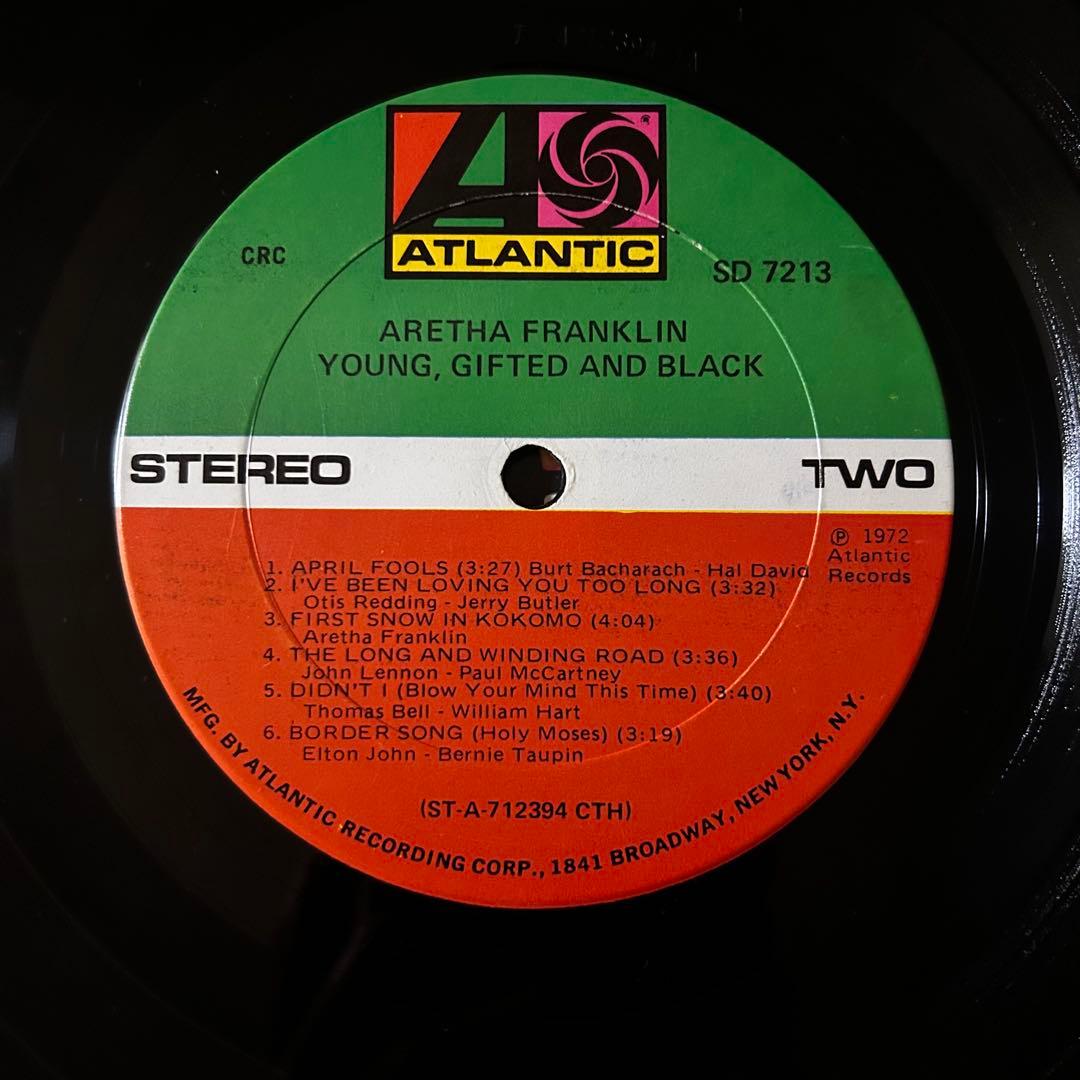 Aretha Franklin「YOUNG, GIFTED AND BLACK」