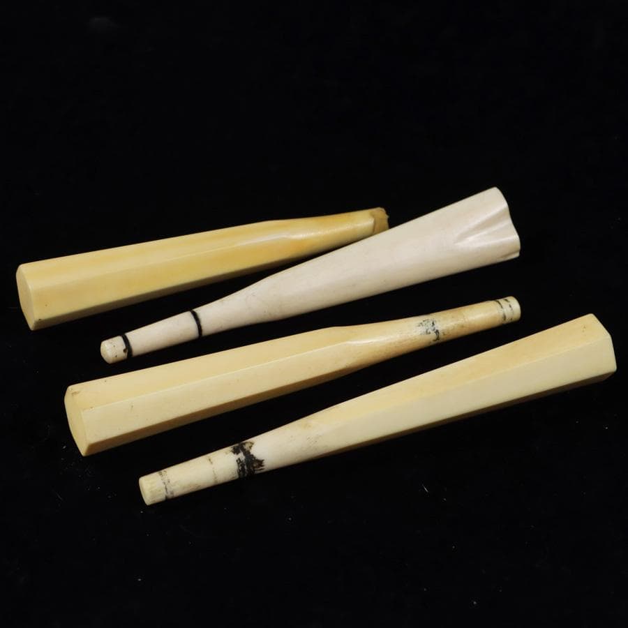 Y2892-20 高級 三味線用 糸巻き 4本セット 総重量99.8g