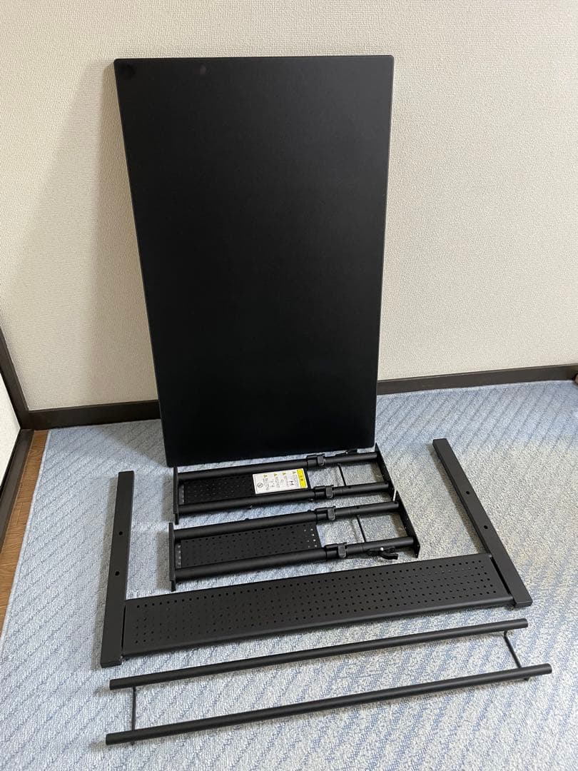 【たらこ】バウヒュッテ BHD-1000M 昇降式 ゲーミングデスク 黒