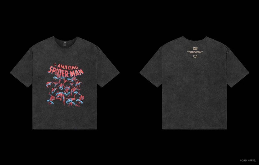 トップス LYFT SPIDER-MAN MULTI GRAPHIC VUNTAGE T