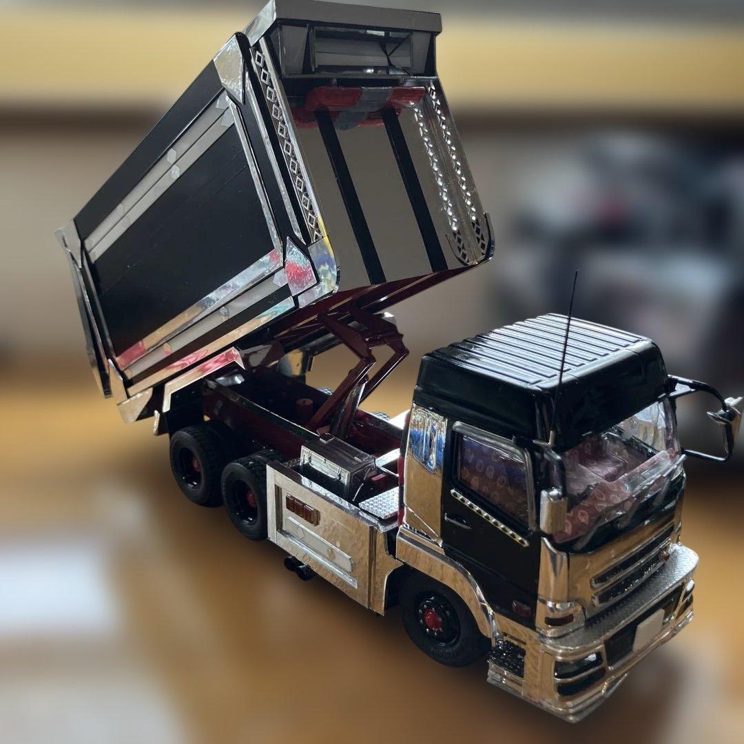 デコトラ、スーパーグレート、デカ箱ダンプ、1／32、