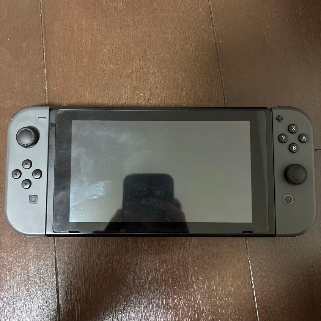 て*い様 Nintendo Switch 本体 グレー 箱付き
