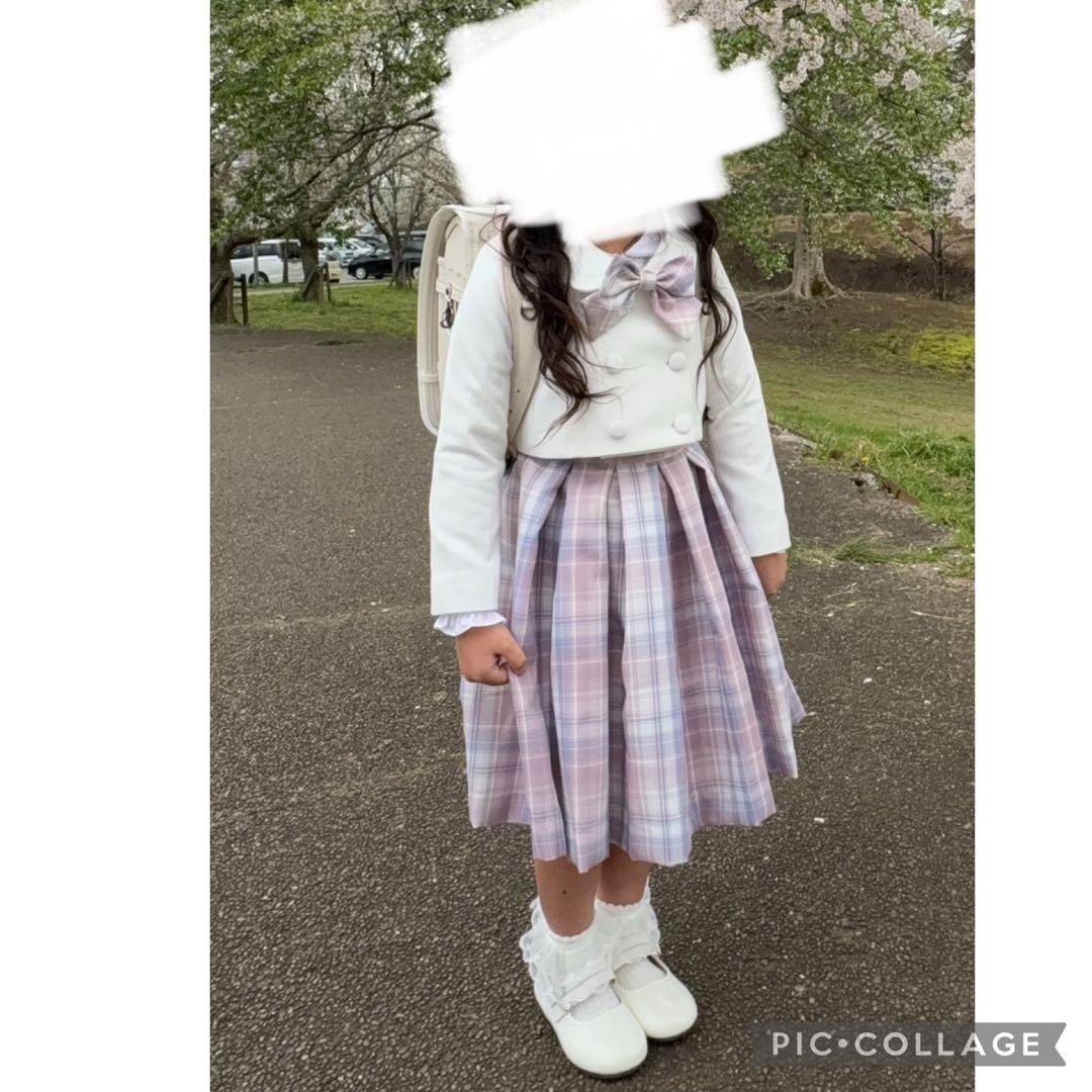 キャサリンコテージ　入学式　卒園式　120センチ　スカート　ボレロ　女の子