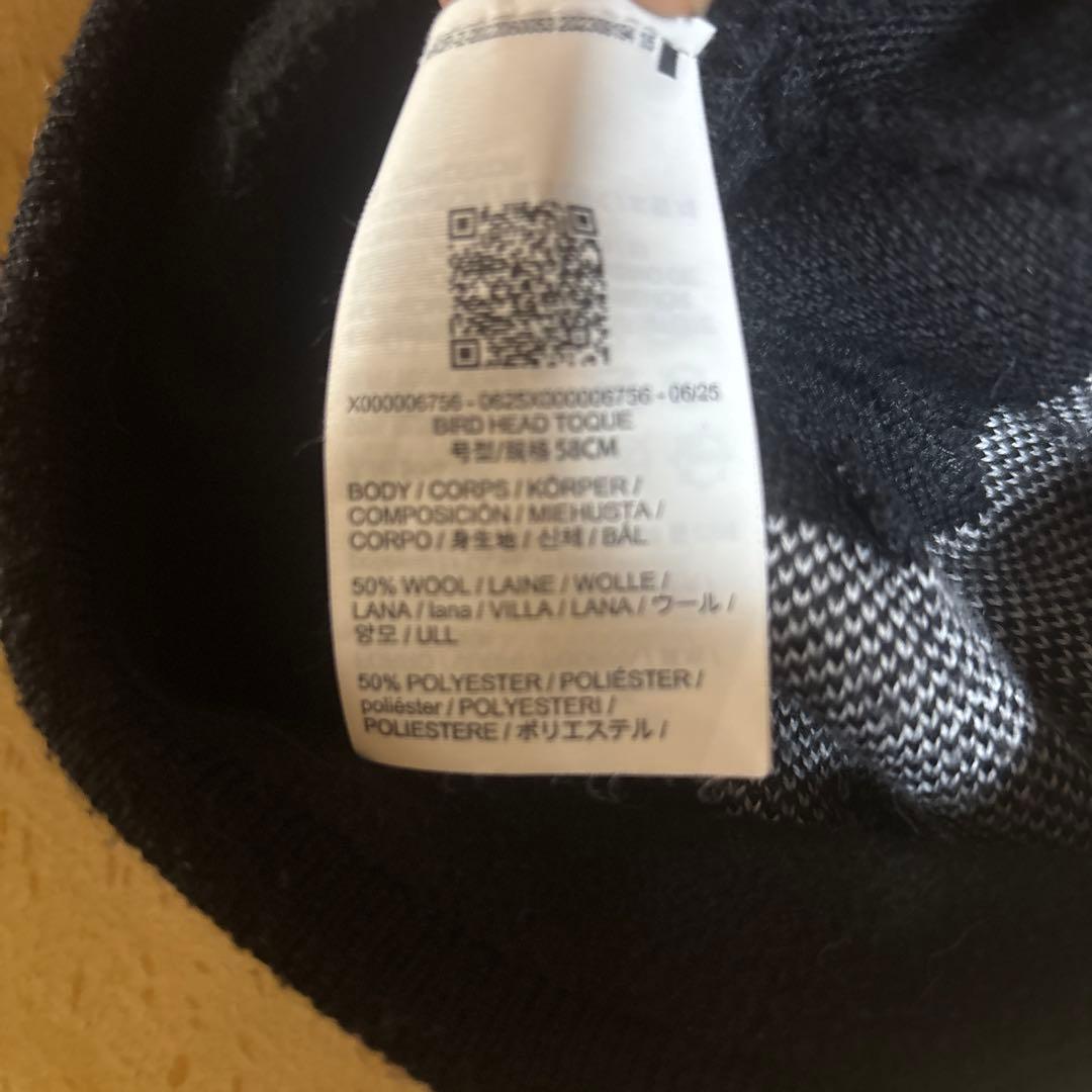 ま*ー様 ARC'TERYX ブラック ニット帽 S/M