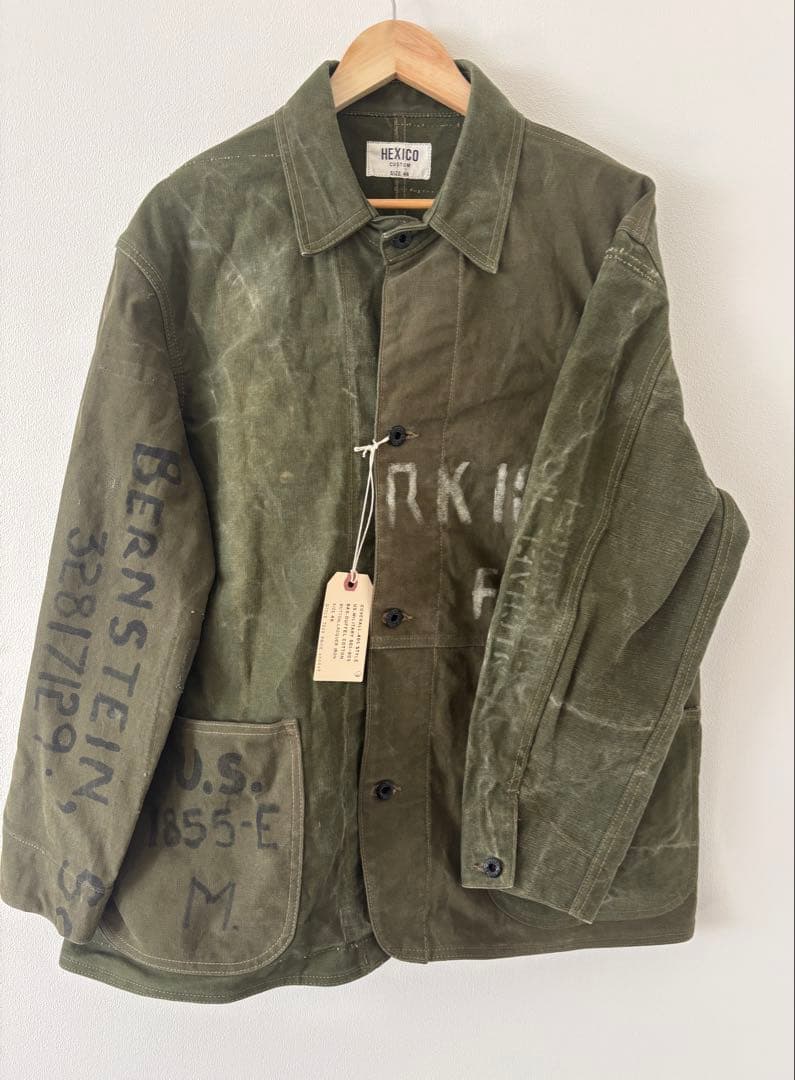新品 HEXICO 1940s style カバーオール リメイク