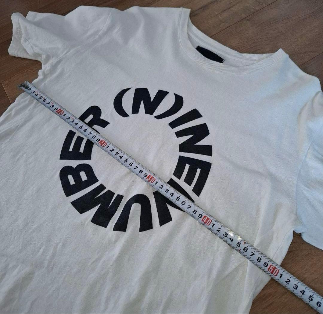 m*g様 NUMBER (N)INE ホワイト Tシャツ 2枚セット