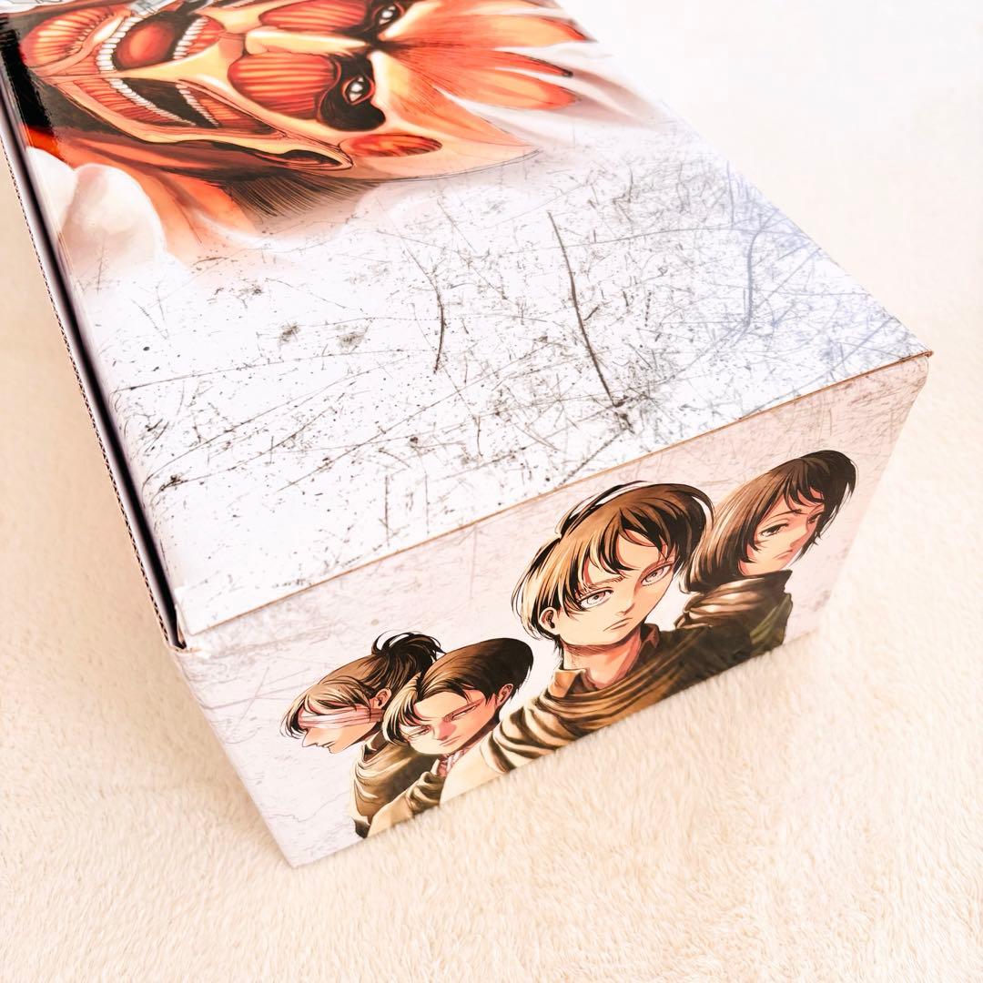 【美品】進撃の巨人 全34巻セット 全巻収納BOX付