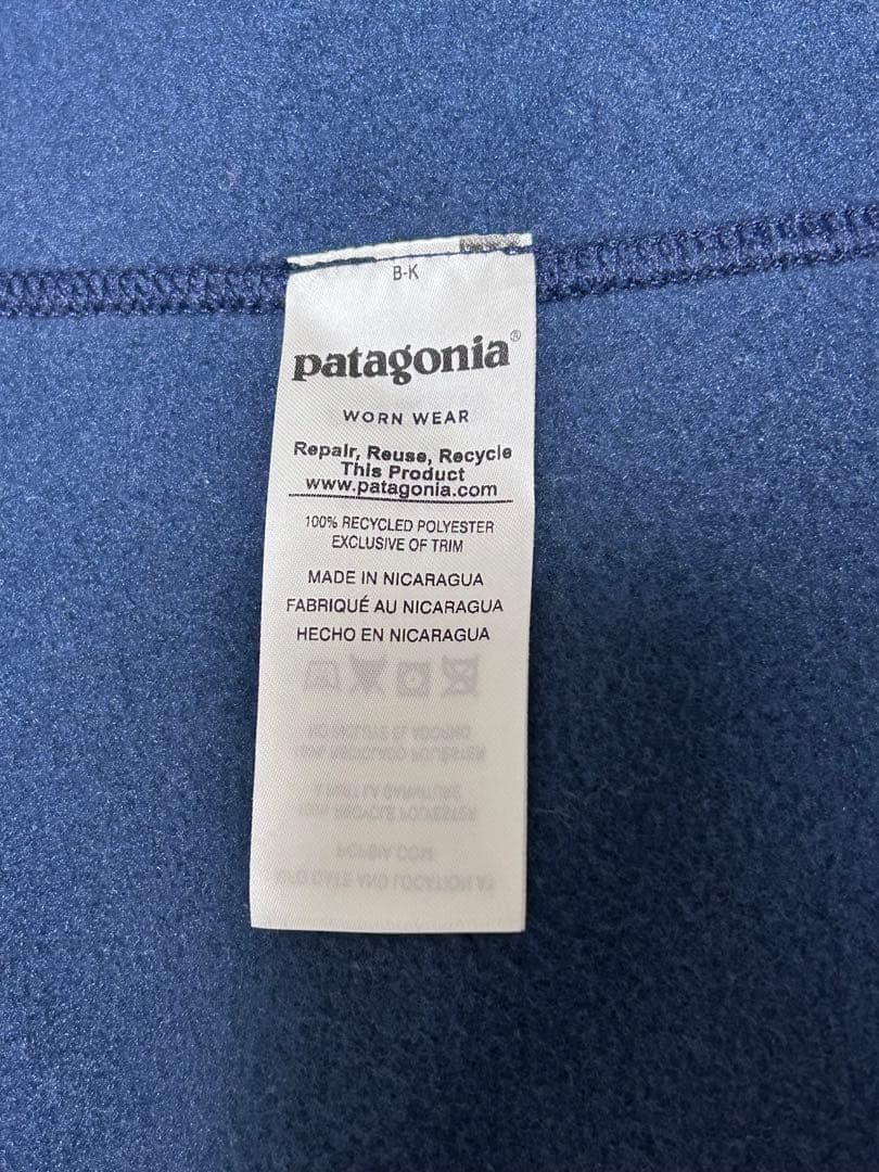 Patagonia シンチラベスト ネイビー M フリース STY23010