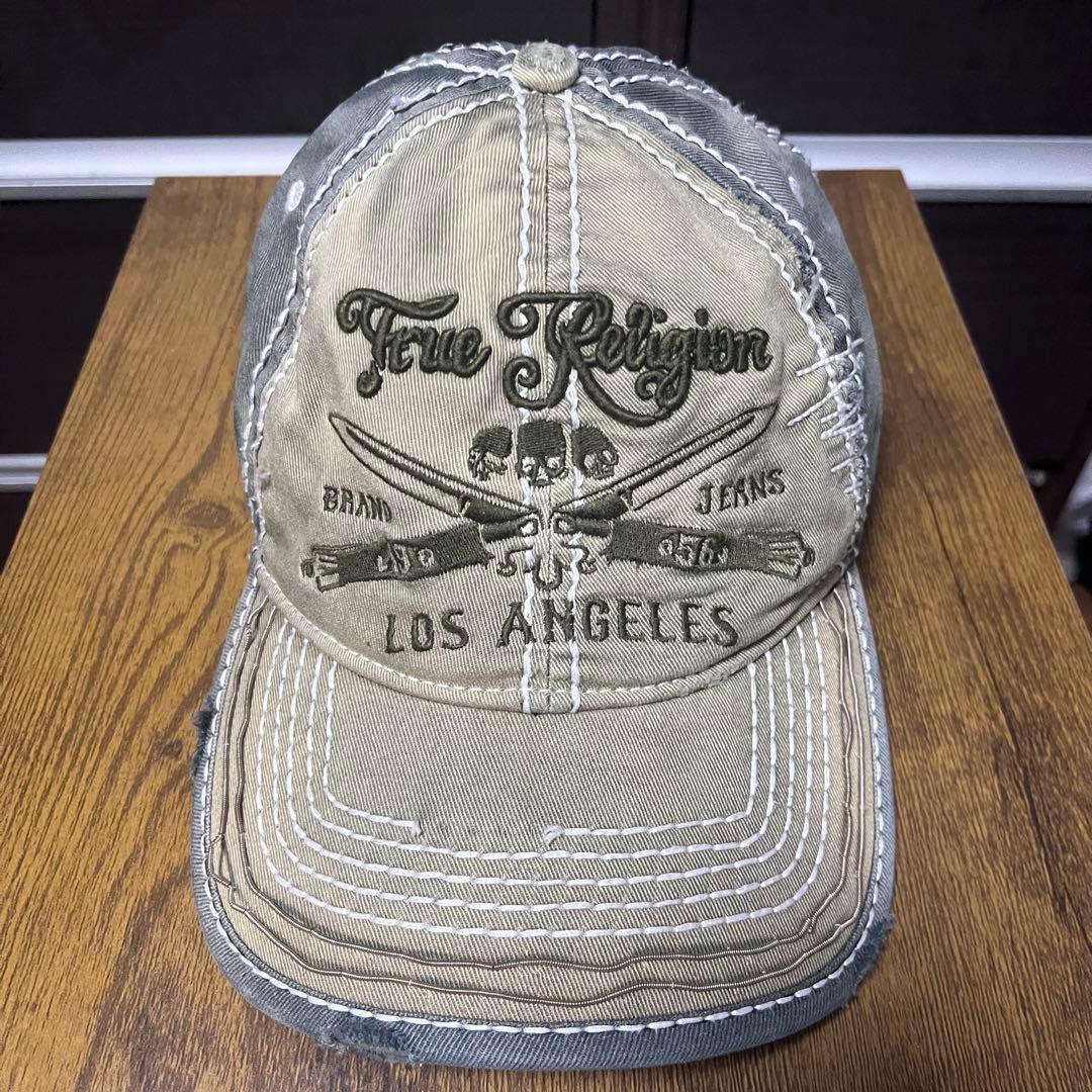 TRUE RELIGION トゥルーレリジョン　キャップ　ヴィンテージ