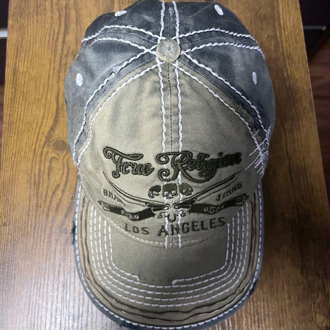 TRUE RELIGION トゥルーレリジョン　キャップ　ヴィンテージ