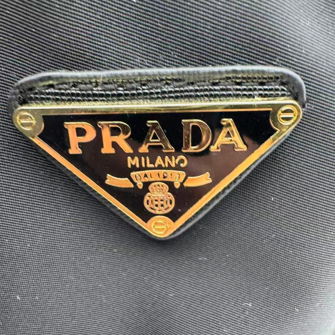 美品 PRADA ショルダーバッグ バケットバッグ