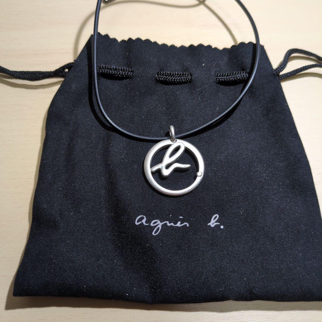 アニエスベー agnes b. ネックレス 2点セット ロゴ トカゲ リザード