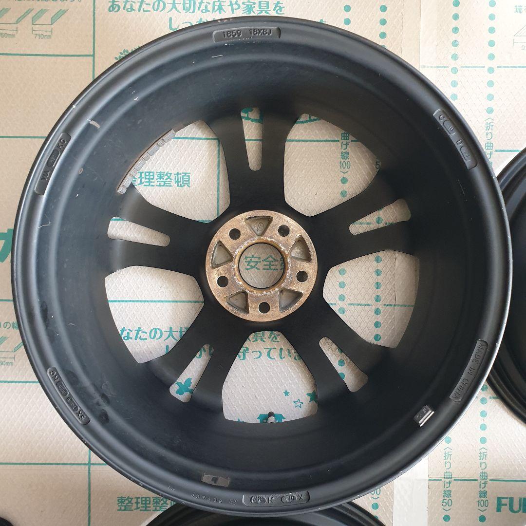 ① VST TYPE PLS 18インチ8J インセット42 VOLVOホイール