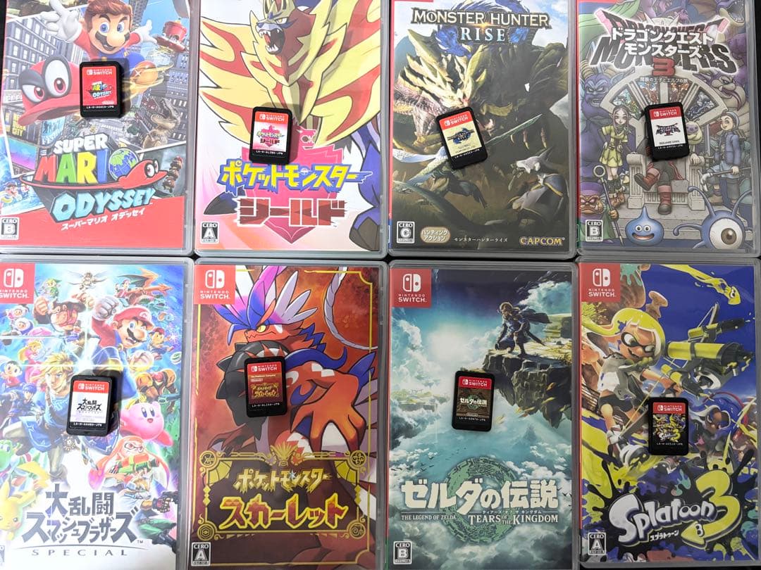 任天堂Switchソフトまとめ売り