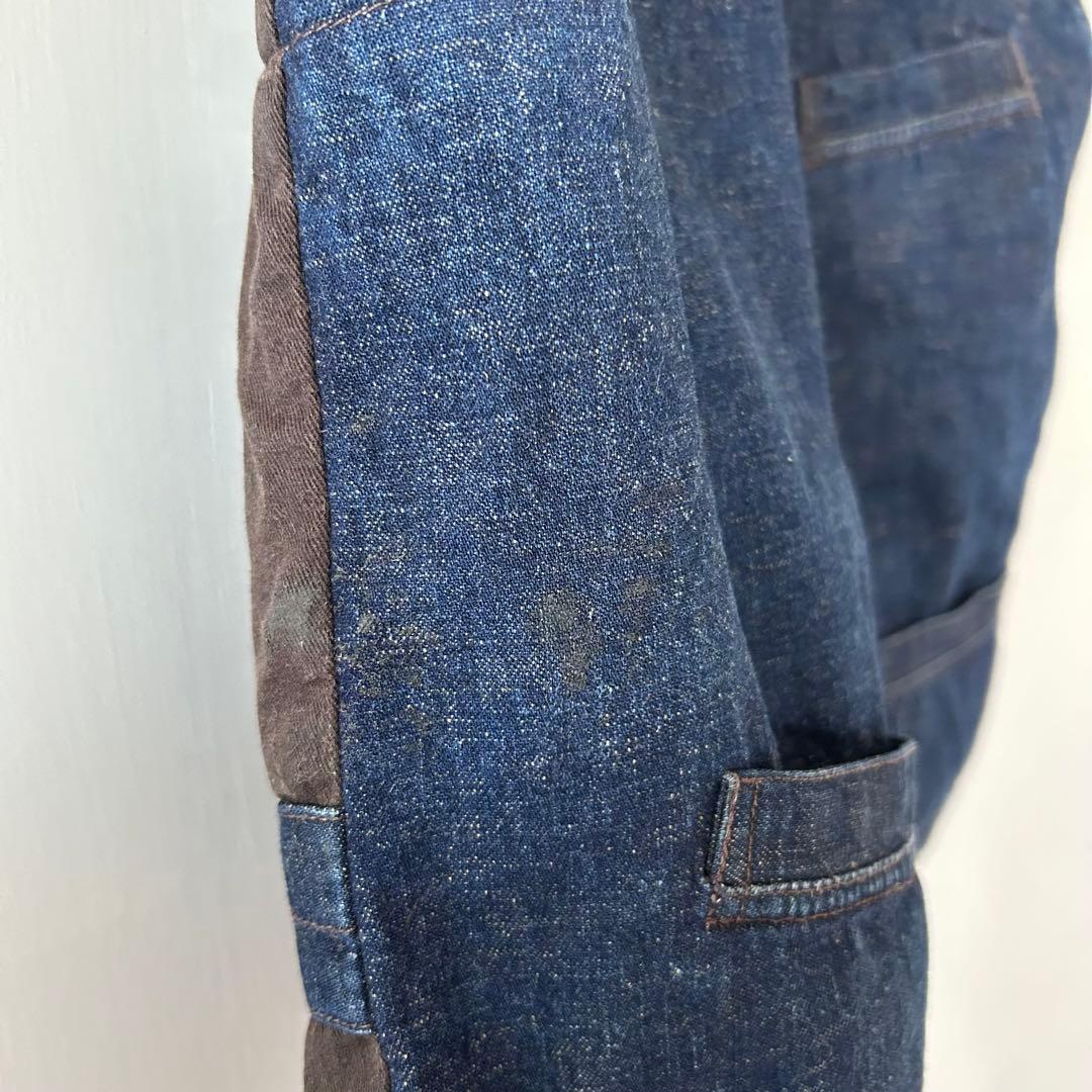 RRL ダブルアールエル　デニムベスト　インディゴ　コットンヘンプ