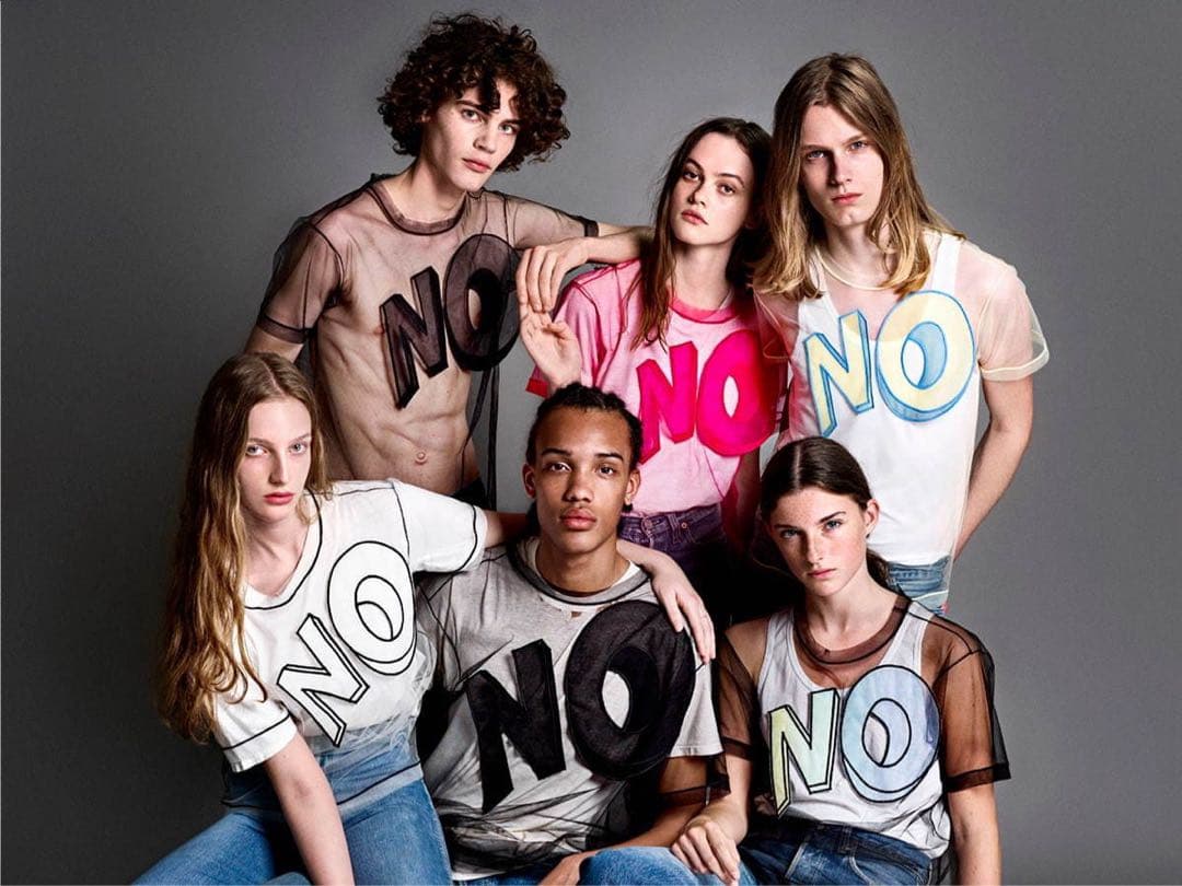 VIKTOR&ROLF メッシュ NO Tシャツ