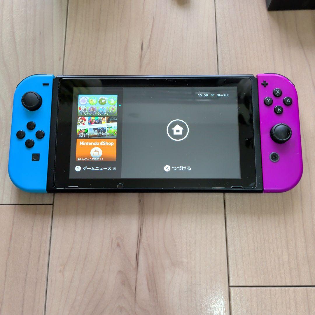 Nintendo Switch 1 本体 ジョイコン2個付き
