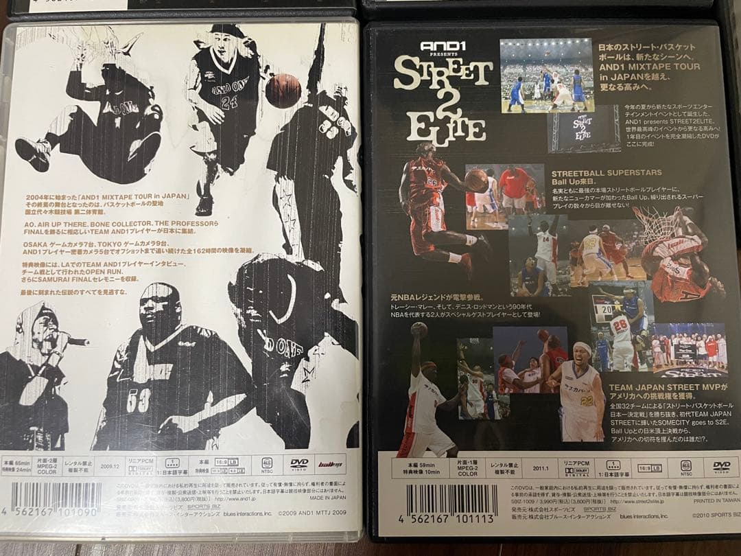 AND1 JapanツアーDVD 初来日〜FINAL セット