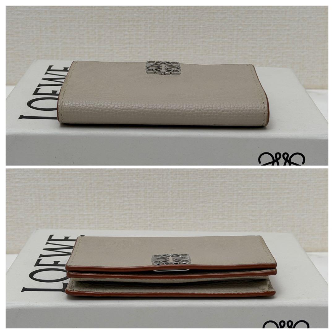 ロエベ アナグラム ビジネスカードホルダー カードケース ベージュ LOEWE