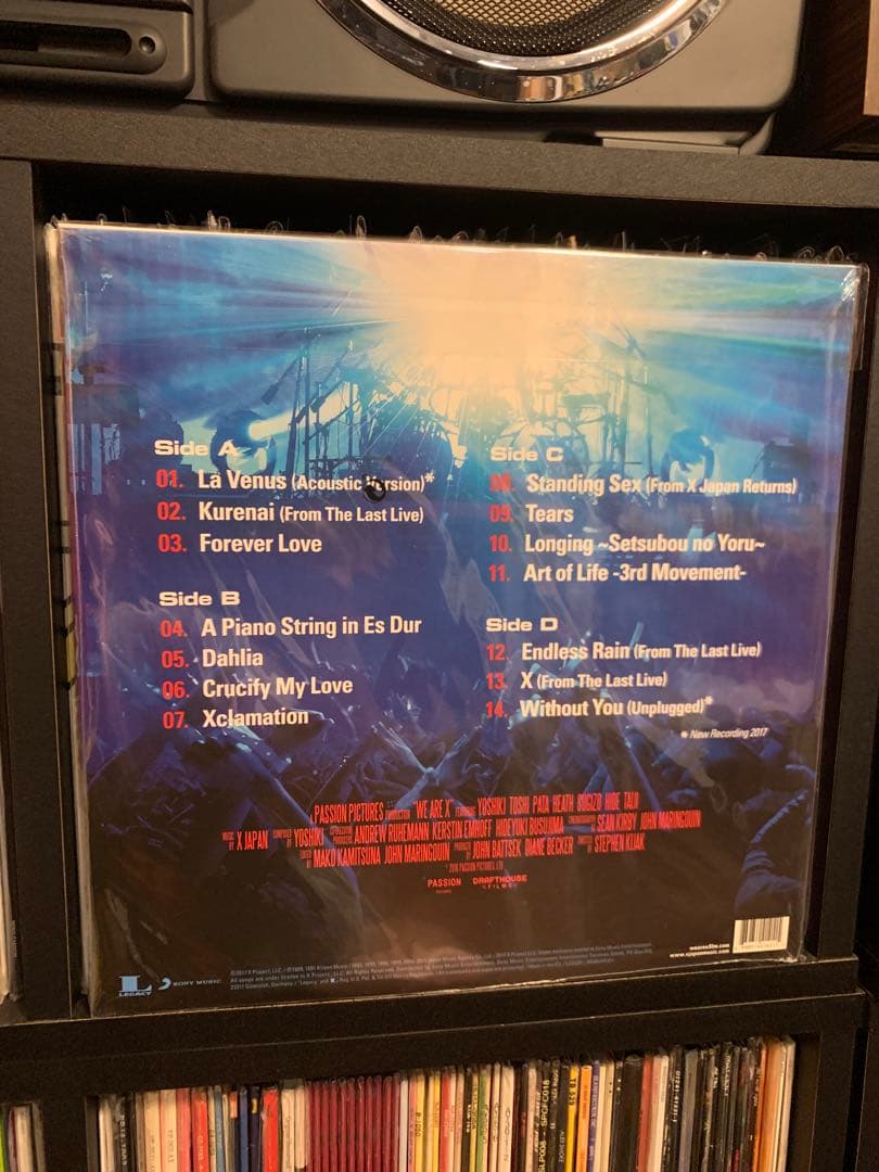X JAPAN We Are X レコード　新品未使用　未開封