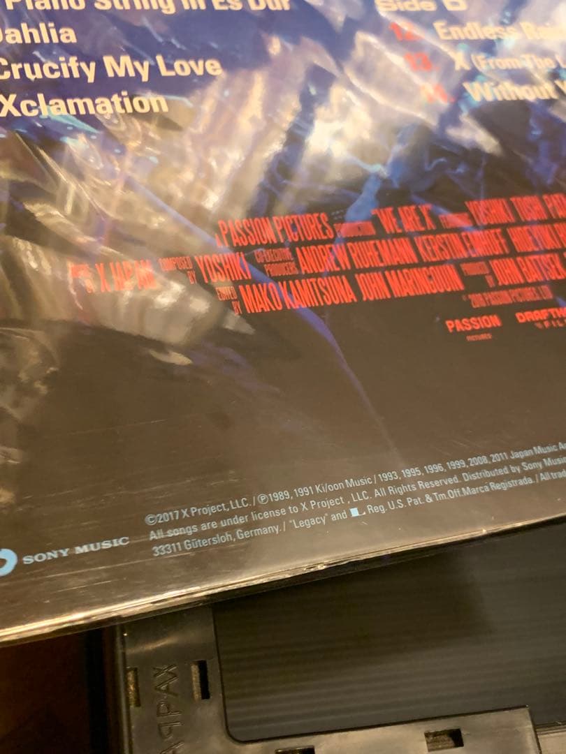 X JAPAN We Are X レコード　新品未使用　未開封