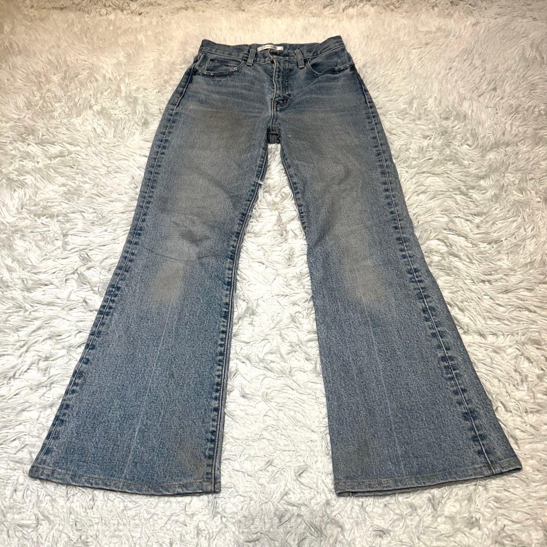 MOUSSY マウジー MVS FLARE フレア ストレッチブーツカットデニム