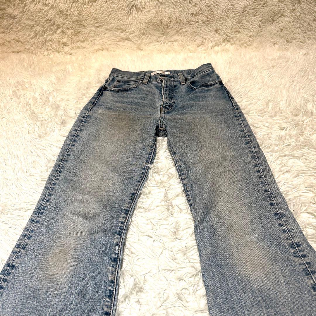 MOUSSY マウジー MVS FLARE フレア ストレッチブーツカットデニム