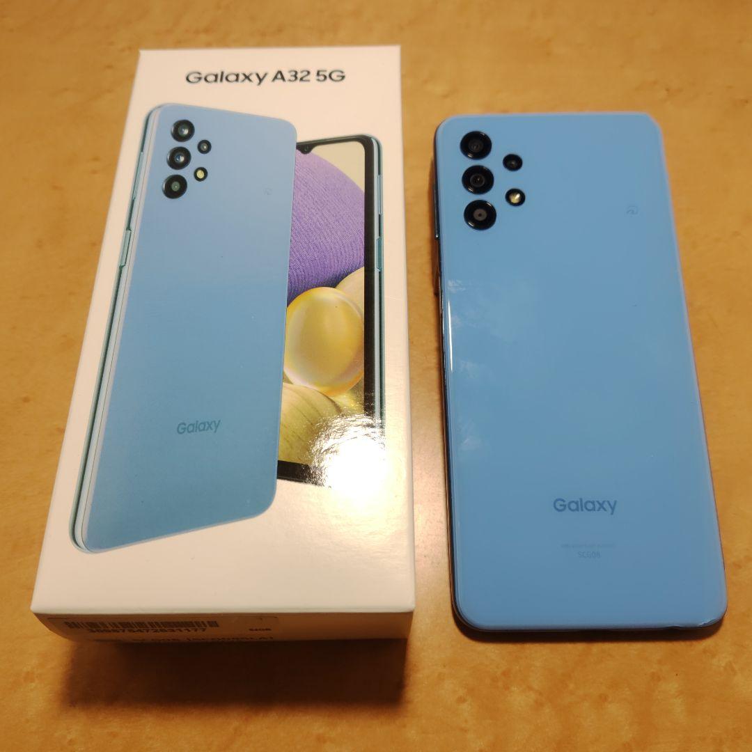 Samsung Galaxy A32 5G 青　これ以上値下げできません