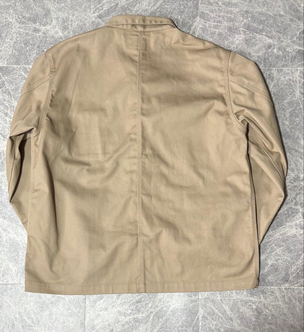 Schott TC ワークカバーオール ベージュ Lサイズ ツイルジャケット