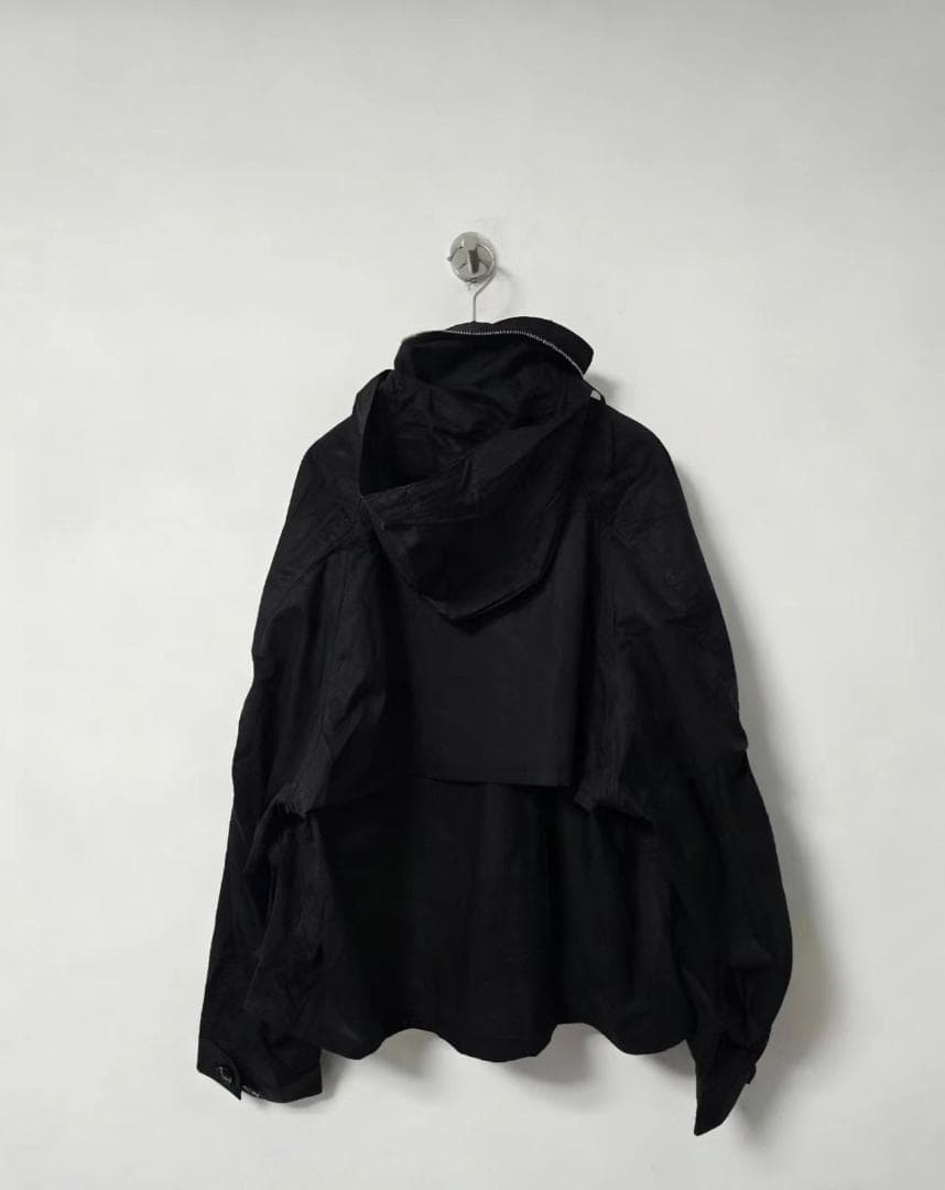 ジャケット・アウター LEMAIRE PARACHUTE BLOUSON BLACK 25SS