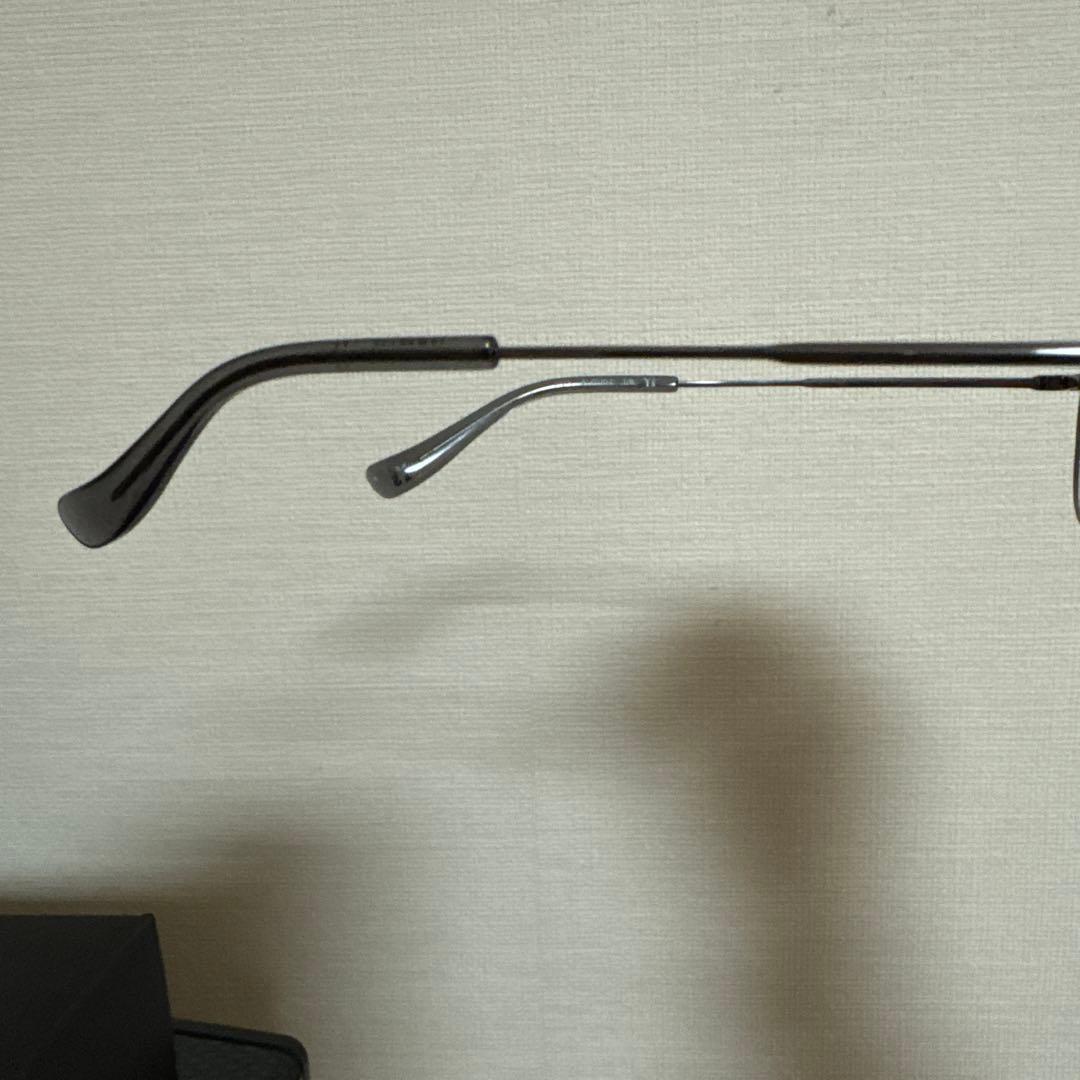 Y’s ワイズ サングラス ライトグレー 多角形