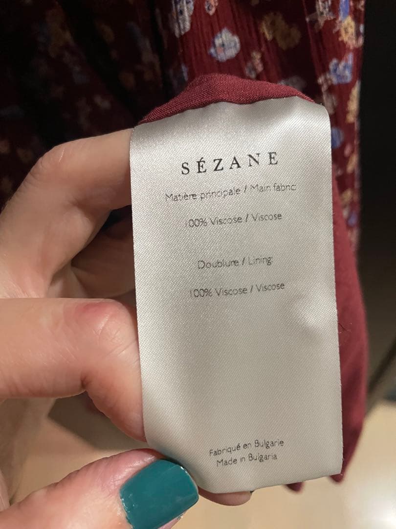 はるさま　セザンヌ　SEZANE ワンピース　フランス