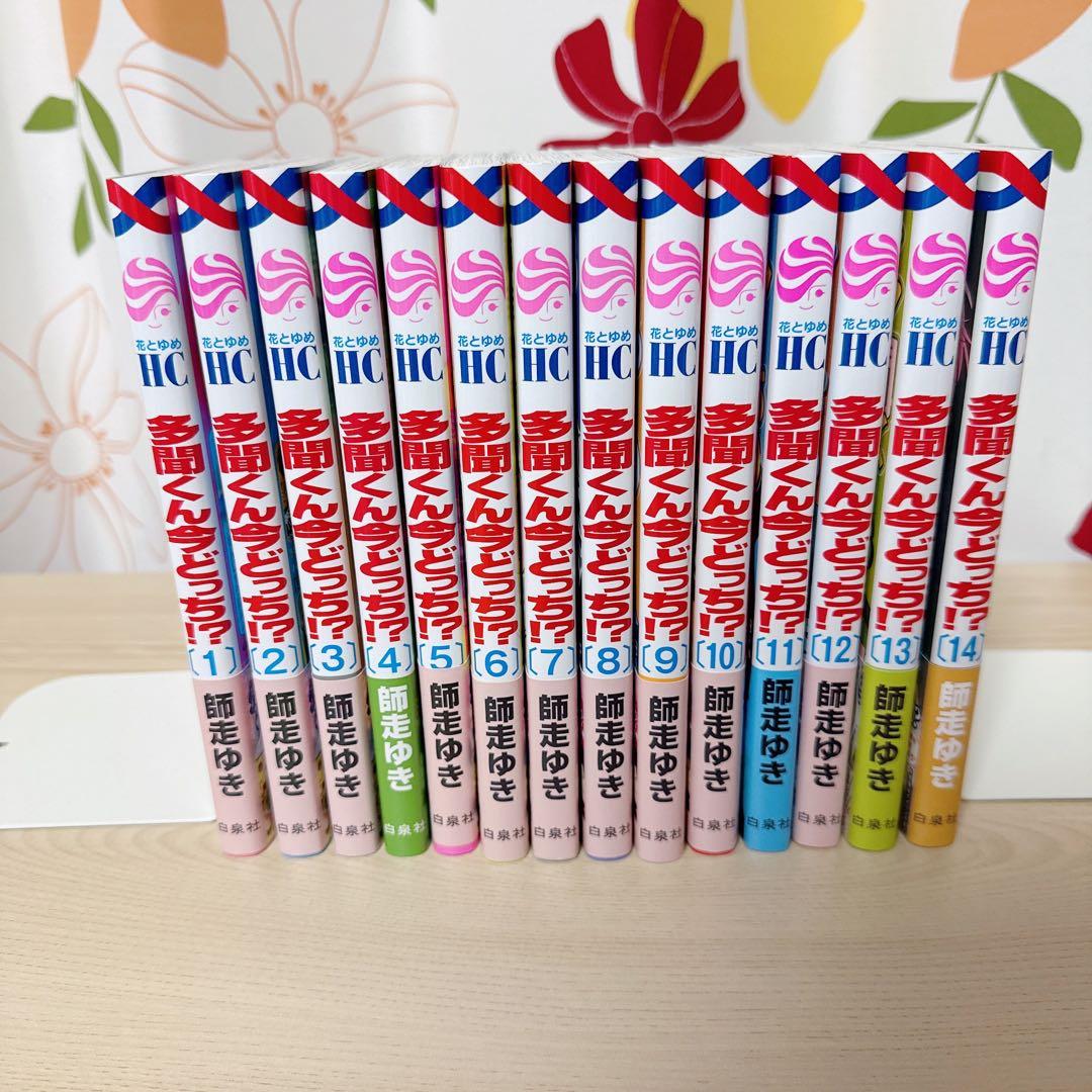 多聞くん今どっち⁉︎ 　1巻〜14巻セット+特典付き　美品