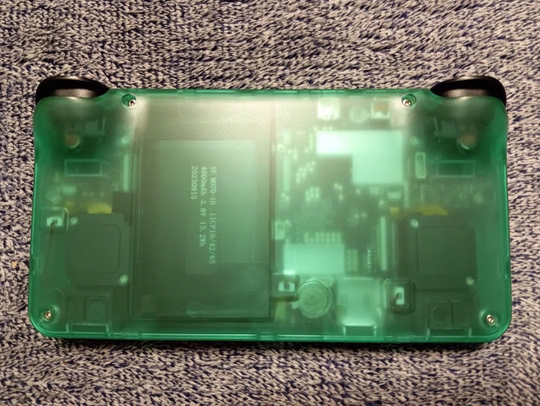 RETROID pocket 2S 4GB + 128GB クリアグリーン
