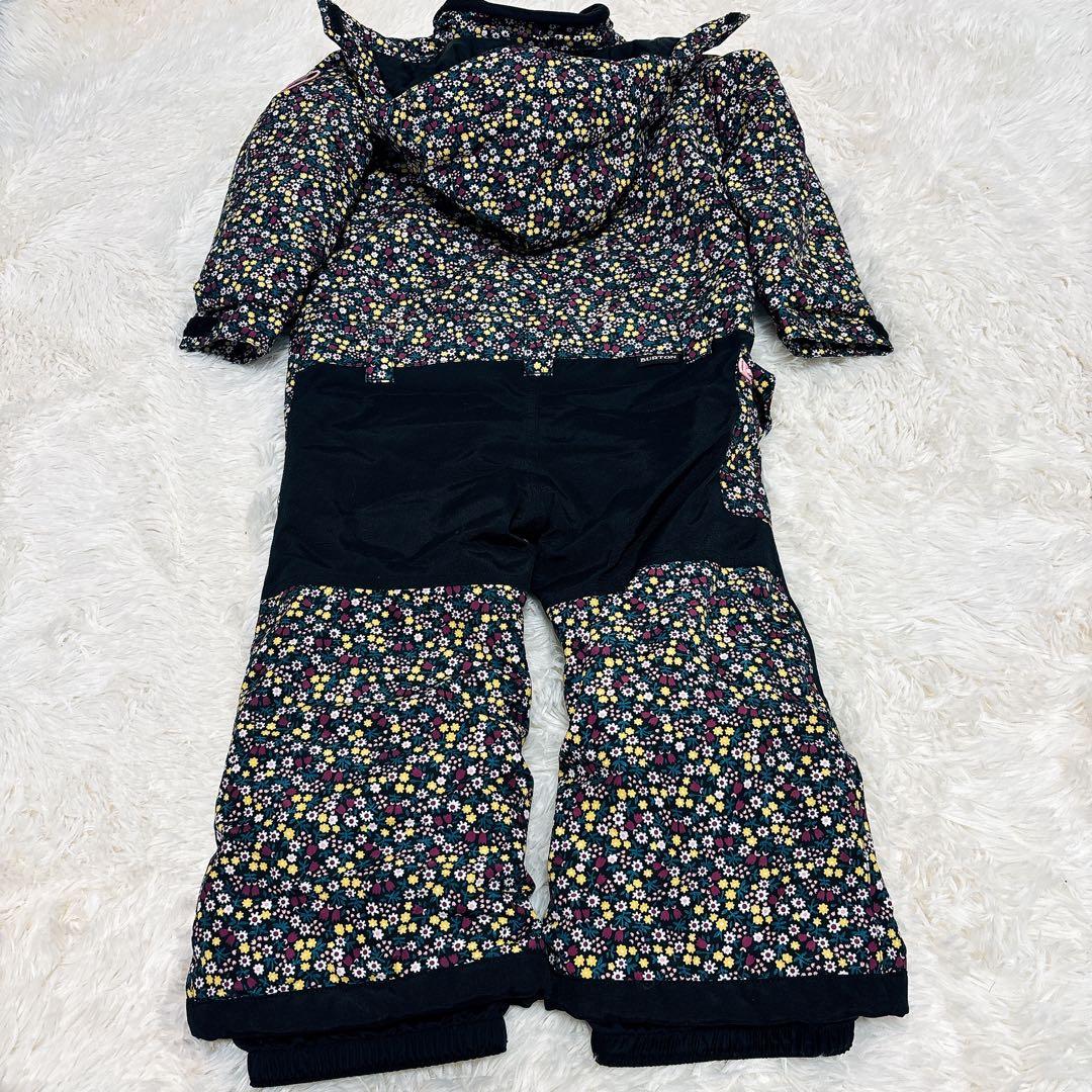 BURTON 子供 スノーボードウェア 3T リバティ 花柄 つなぎ 女の子