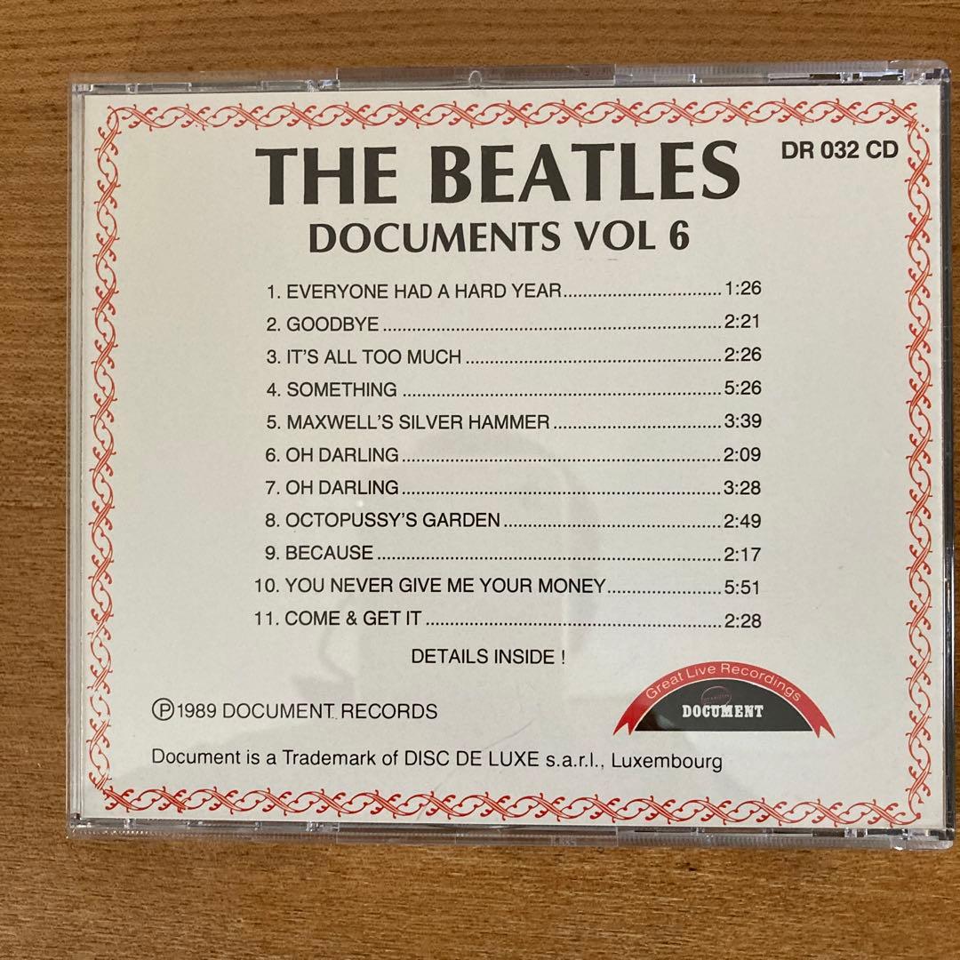 洋楽 The Beatles documents vol 1~6