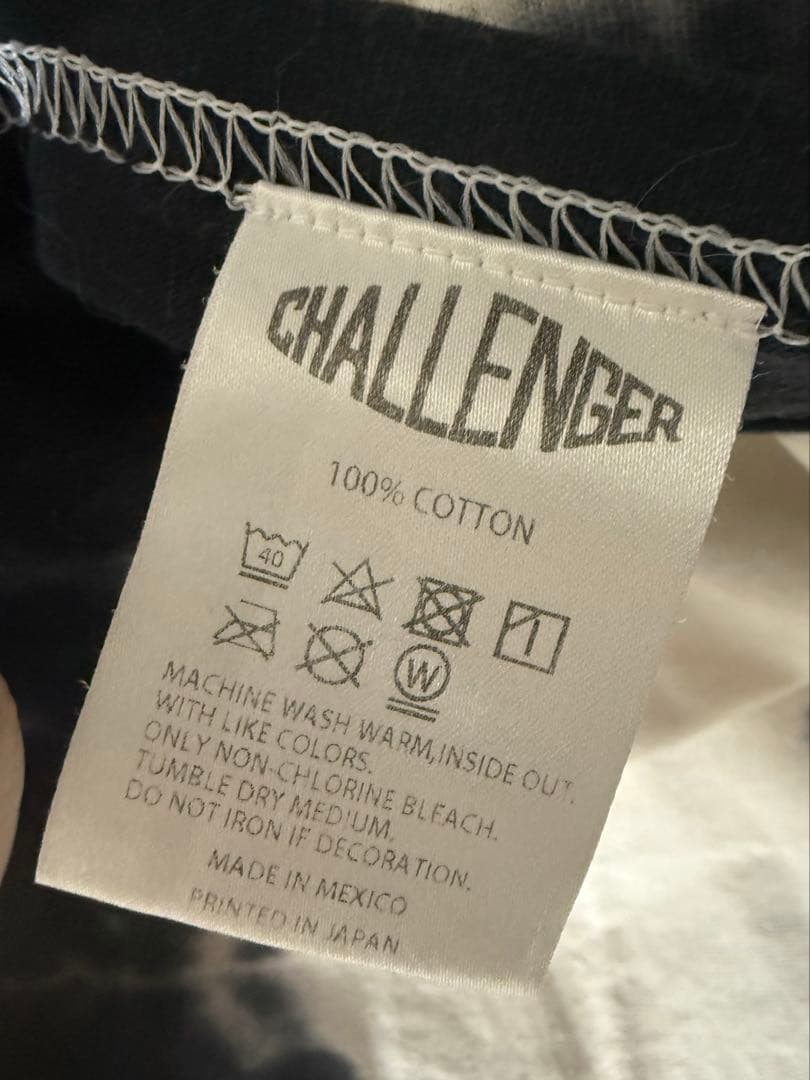 イ*ー様 CHALLENGER チャレンジャー　タイダイ ボーダー　Tシャツ　X