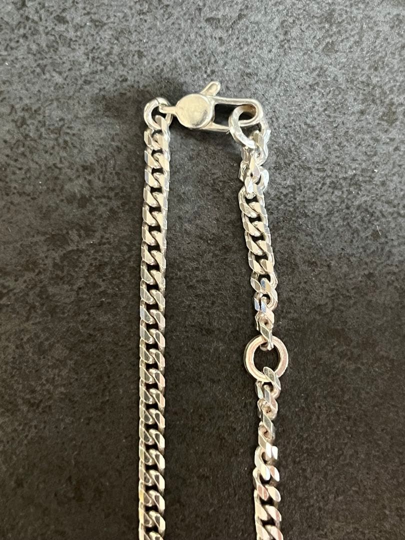 【小鉄】GUCCI　グッチ　シルバー　ネックレス