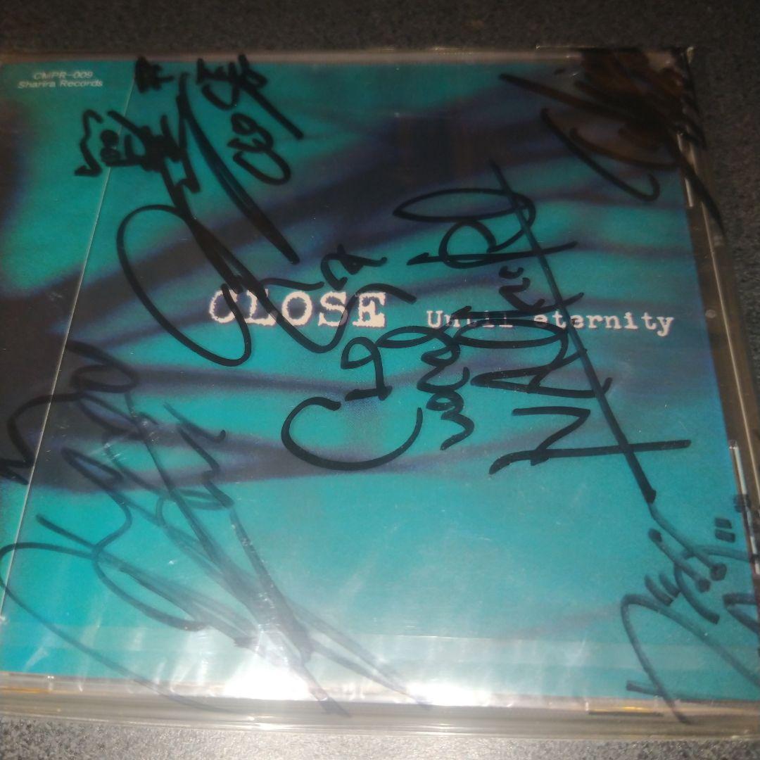 新品未開封　CLOSE Until Eternity サイン付き CD　激レア