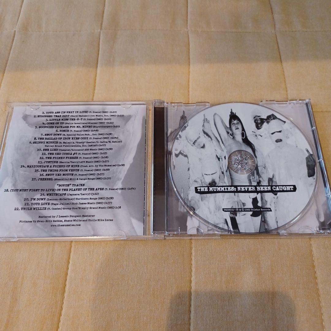 THE MUMMIES : NEVER BEEN CAUGHT CD マミーズ