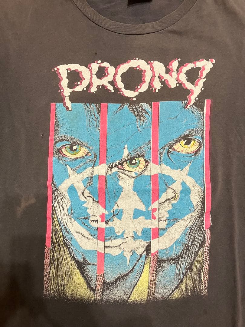 90s 1990 prong バンド tシャツ パスヘッド pushead