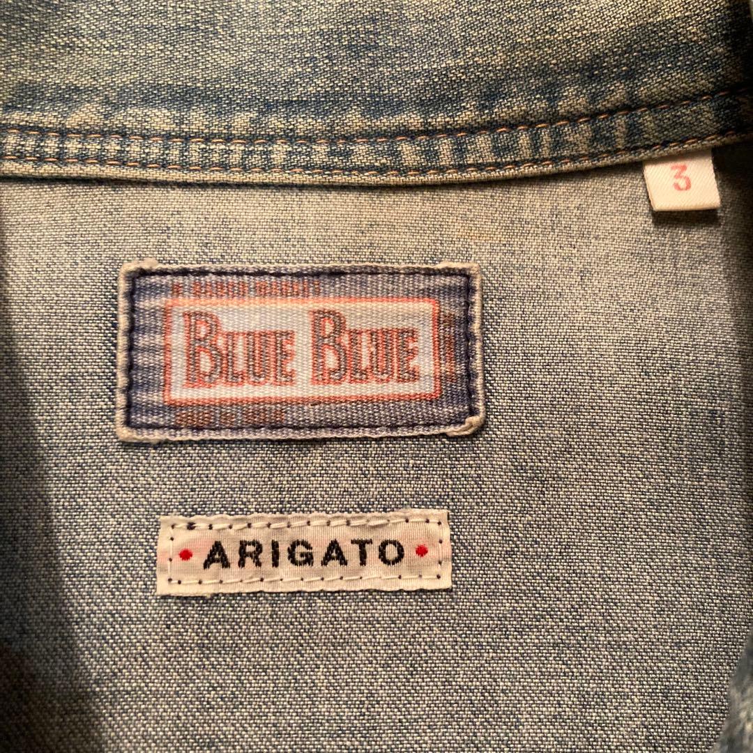 BLUE BLUE デニム カバーオール ジャケット ARIGATO ワーク