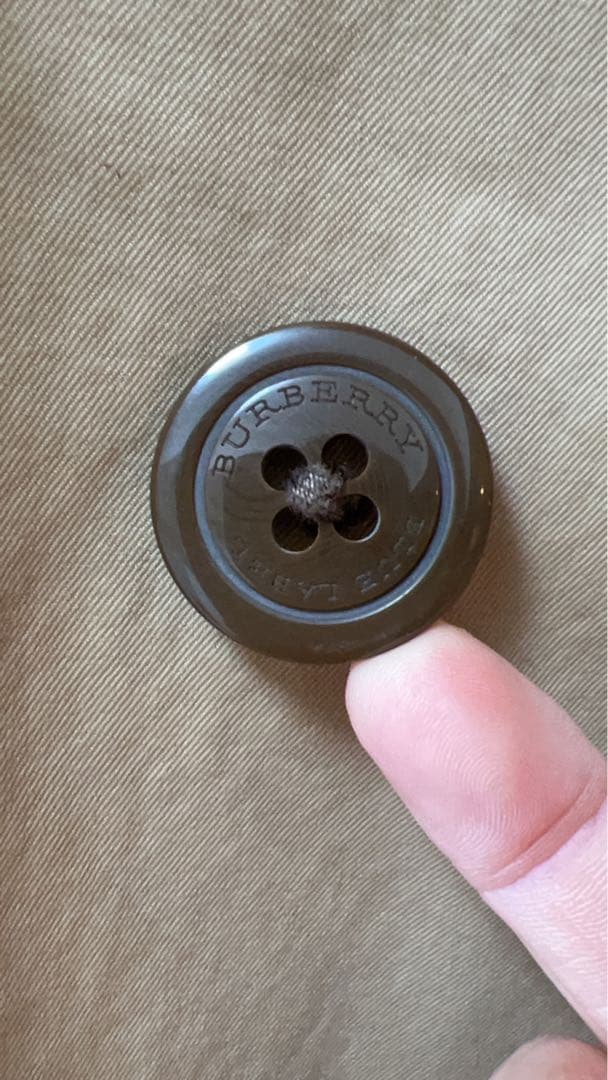 バーバリー ブルーレーベル トレンチコート日本製
