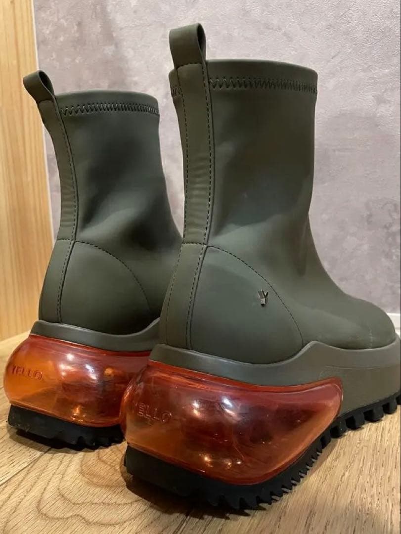 美品レア☆YELLO MA-1 SHORT BOOTS