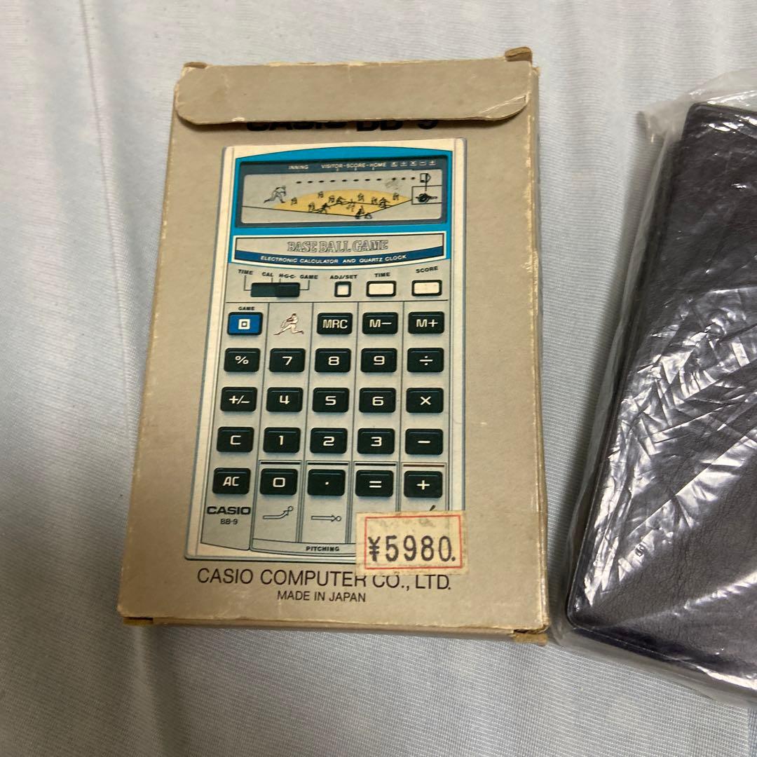 CASIO BB-9 ゲームウォッチ　BASEBALL GAME 野球